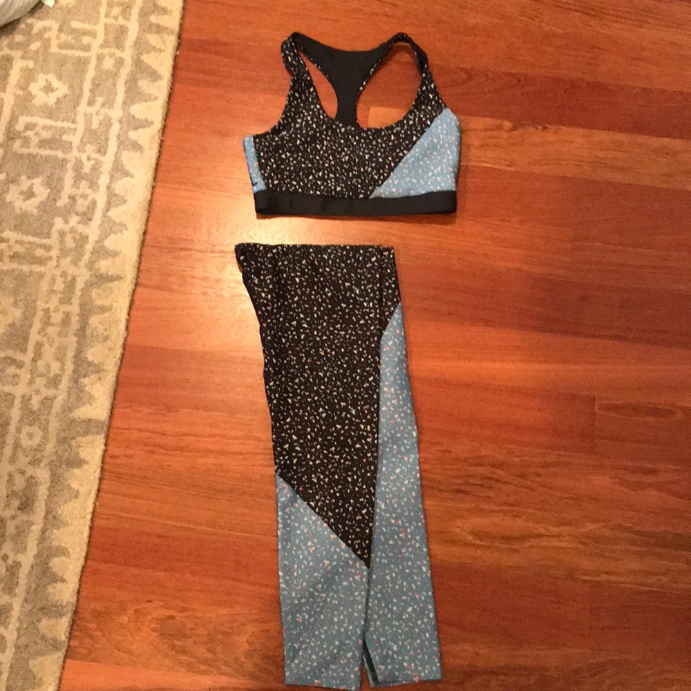 SoulCycle confetti workout set
